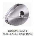 :DIN 3091 heavy wire rope thimbles